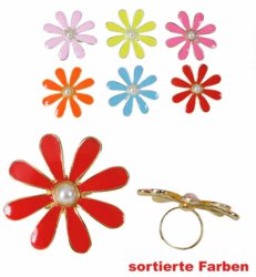 828-81073 Blumen-Ring, sortiert Gurimo-t