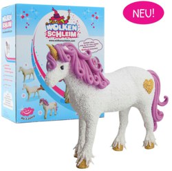 901-4718 Wolkenschleim Einhorn-Set Wolk