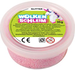 901-78862R Wolkenschleim glitter-rot Mode