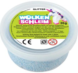 901-78865R Wolkenschleim glitter-blau Mod