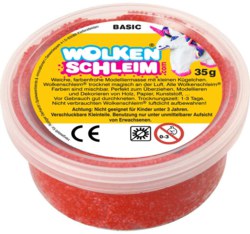 901-78923R Wolkenschleim rot Modelliermas