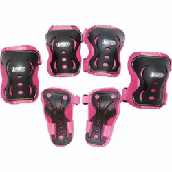 990-30265 Schützer-Set Girls XS/S pink B