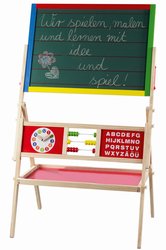 996-44709007 Gro�e Kinder Holz-Standtafel F