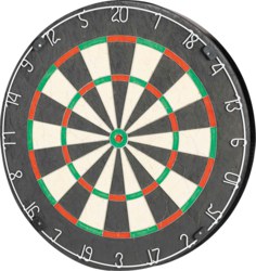 996-72120209 Bristle-Dartboard - PROFI Viva